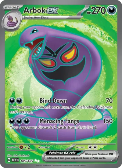 Arbok ex (151 185)
