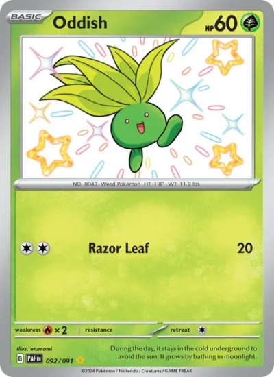 Oddish (Paldean Fates 092)