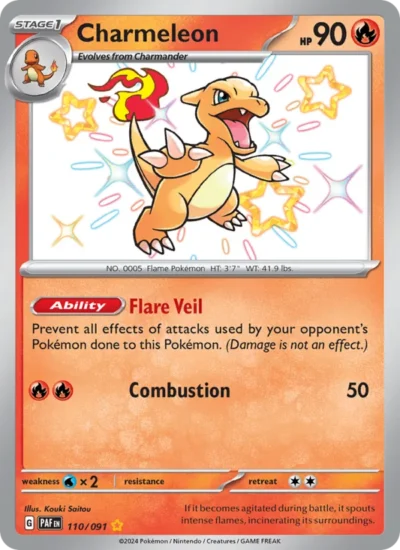 Charmeleon (Paldean Fates 110)