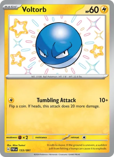 Voltorb (Paldean Fates 133)