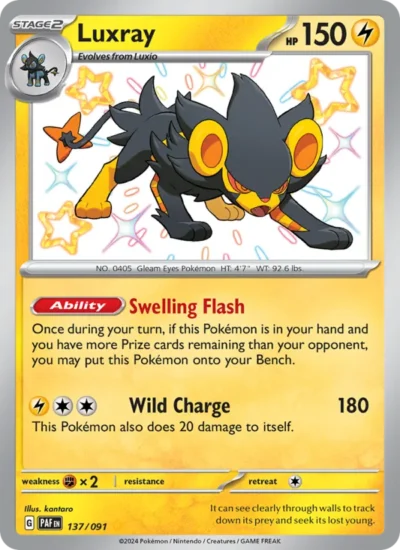 Luxray (Paldean Fates 137)