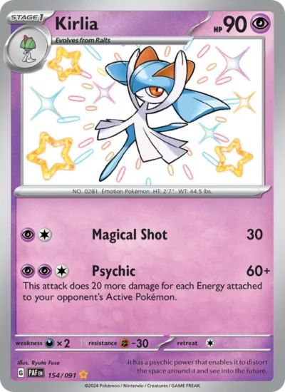 Kirlia (Paldean Fates 154)