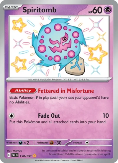 Spiritomb (Paldean Fates 158)