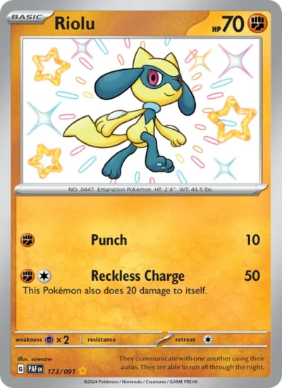 Riolu (Paldean Fates 173)