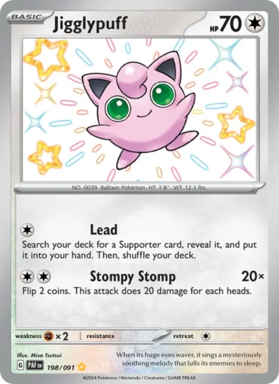 Jigglypuff (Paldean Fates 198)