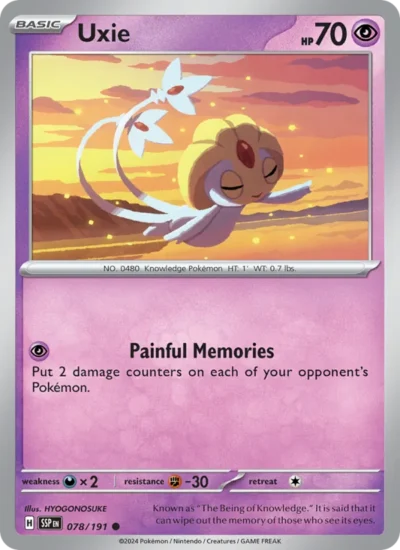 Uxie (Surging Sparks 078)