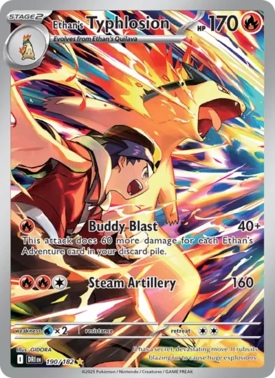 Ethan's Typhlosion (Destined Rivals 190)