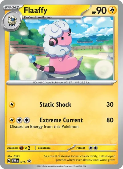 Flaaffy (SVP Black Star Promos 015)