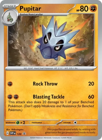 Pupitar (SVP Black Star Promos 120)