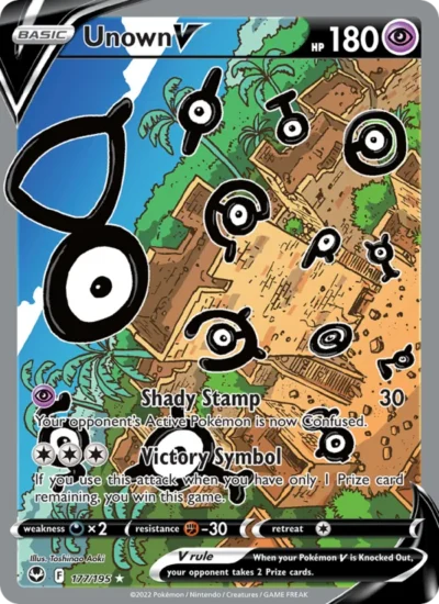 Unown V (Silver Tempest 177)