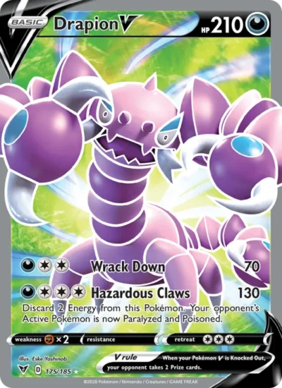 Drapion V (Vivid Voltage 175)