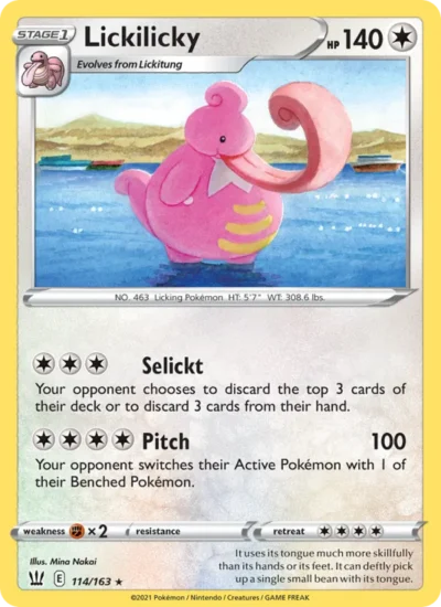 Lickilicky (Battle Styles 114)