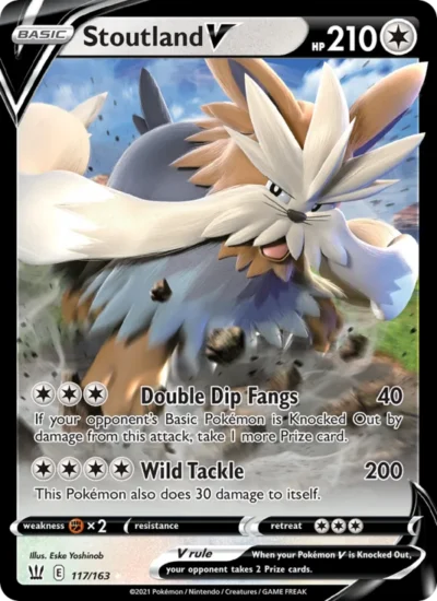 Stoutland V (Battle Styles 117)