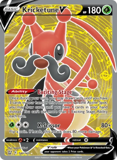 Kricketune V (Battle Styles 142)