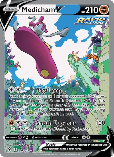 Medicham V (Evolving Skies 186)