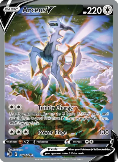 Arceus V (Brilliant Stars 166)