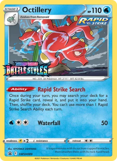 Octillery (SWSH Black Star Promos SWSH089)