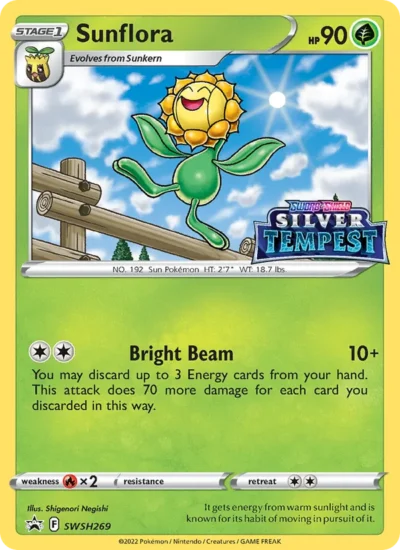 Sunflora (SWSH Black Star Promos SWSH269)