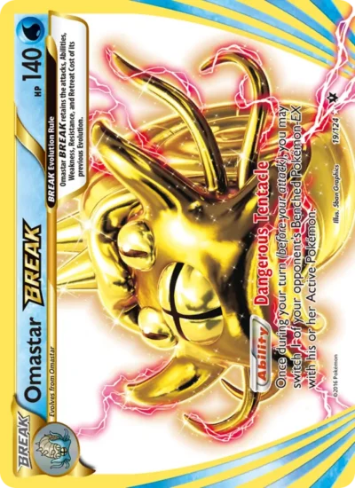 Omastar BREAK (Fates Collide 19)