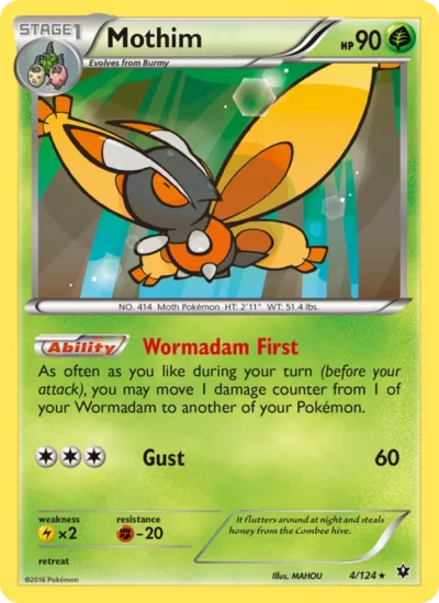Mothim (Fates Collide 4)