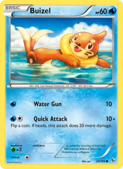 Buizel (Flashfire 28)