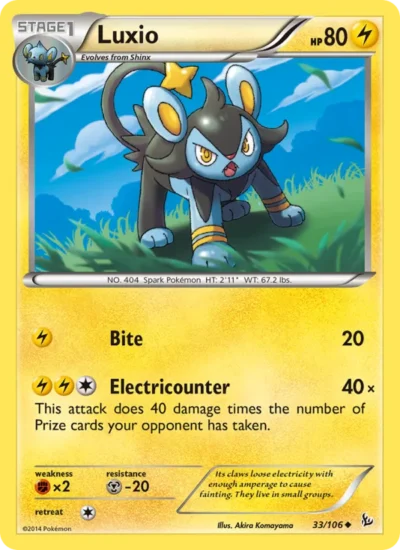 Luxio (Flashfire 33)