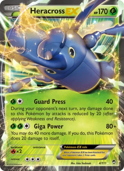 Heracross EX (Furious Fists 4)