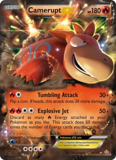 Camerupt EX (Primal Clash 29)
