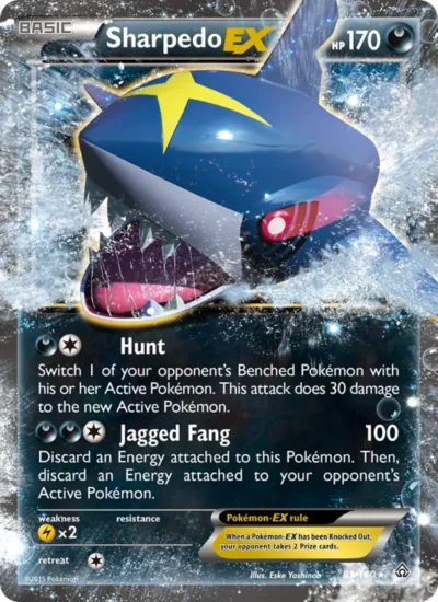 Sharpedo EX (Primal Clash 91)