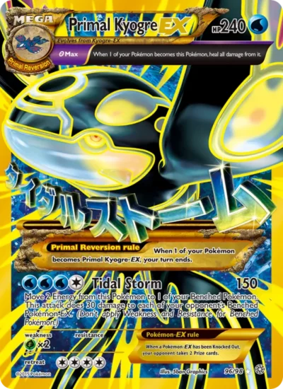 Primal Kyogre EX (Ancient Origins 96)