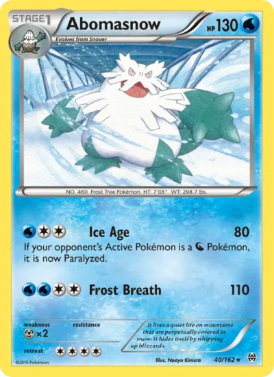 Abomasnow (BREAKthrough 40)