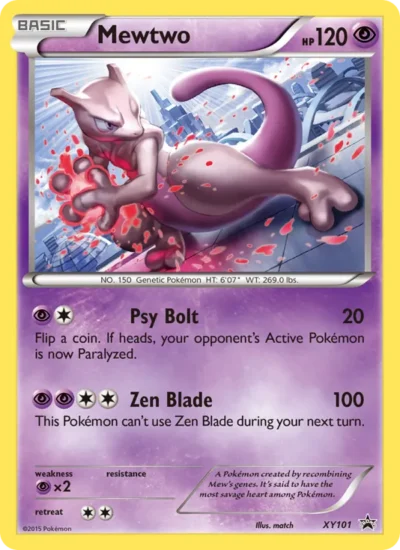 Mewtwo (XY Black Star Promos XY101)