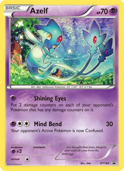 Azelf (XY Black Star Promos XY142)