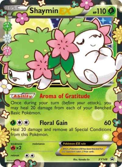 Shaymin EX (XY Black Star Promos XY148)
