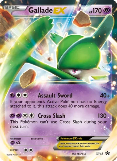 Gallade EX (XY Black Star Promos XY45)