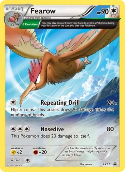 Fearow (XY Black Star Promos XY57)